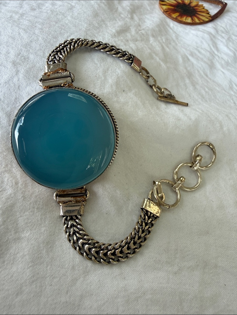 Elegant Calcite bracelet 8 inch